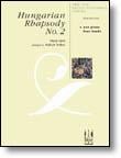 Hungarian Rhapsody No. 2 piano sheet music cover